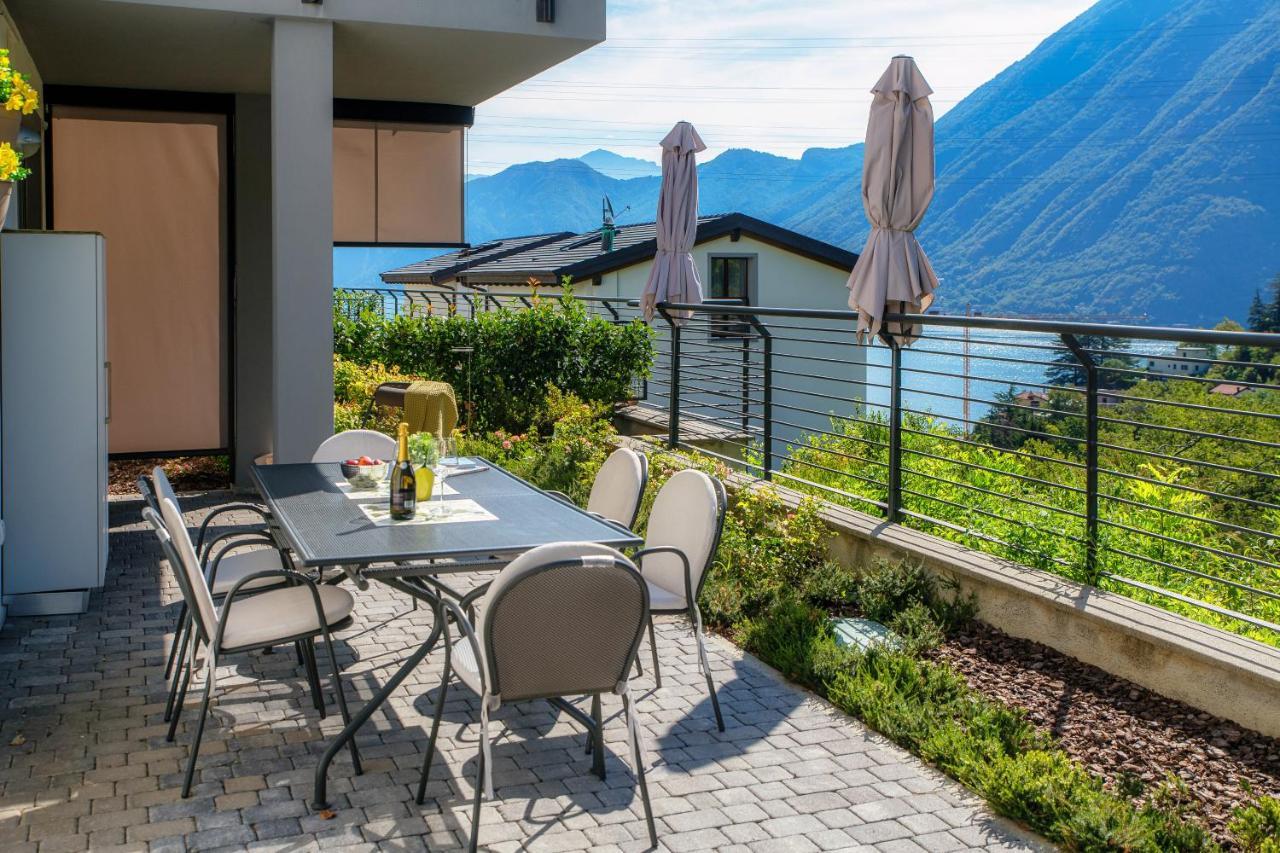 Joivy Luxury Flat & Lake Como View Argegno Bagian luar foto