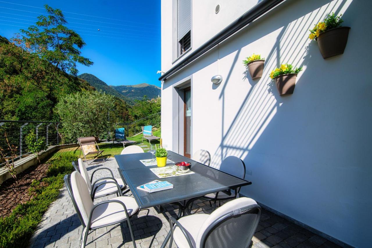 Joivy Luxury Flat & Lake Como View Argegno Bagian luar foto