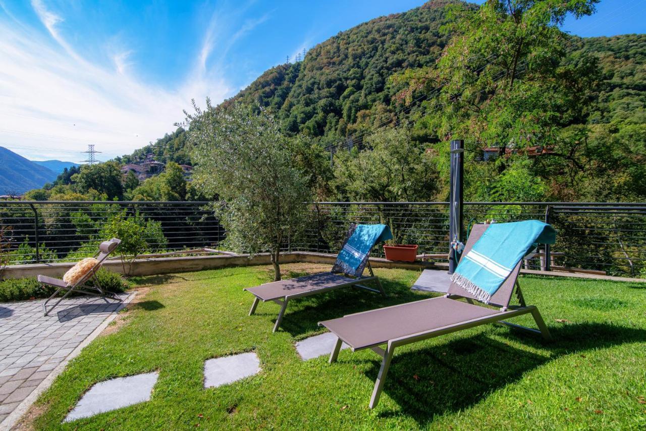 Joivy Luxury Flat & Lake Como View Argegno Bagian luar foto