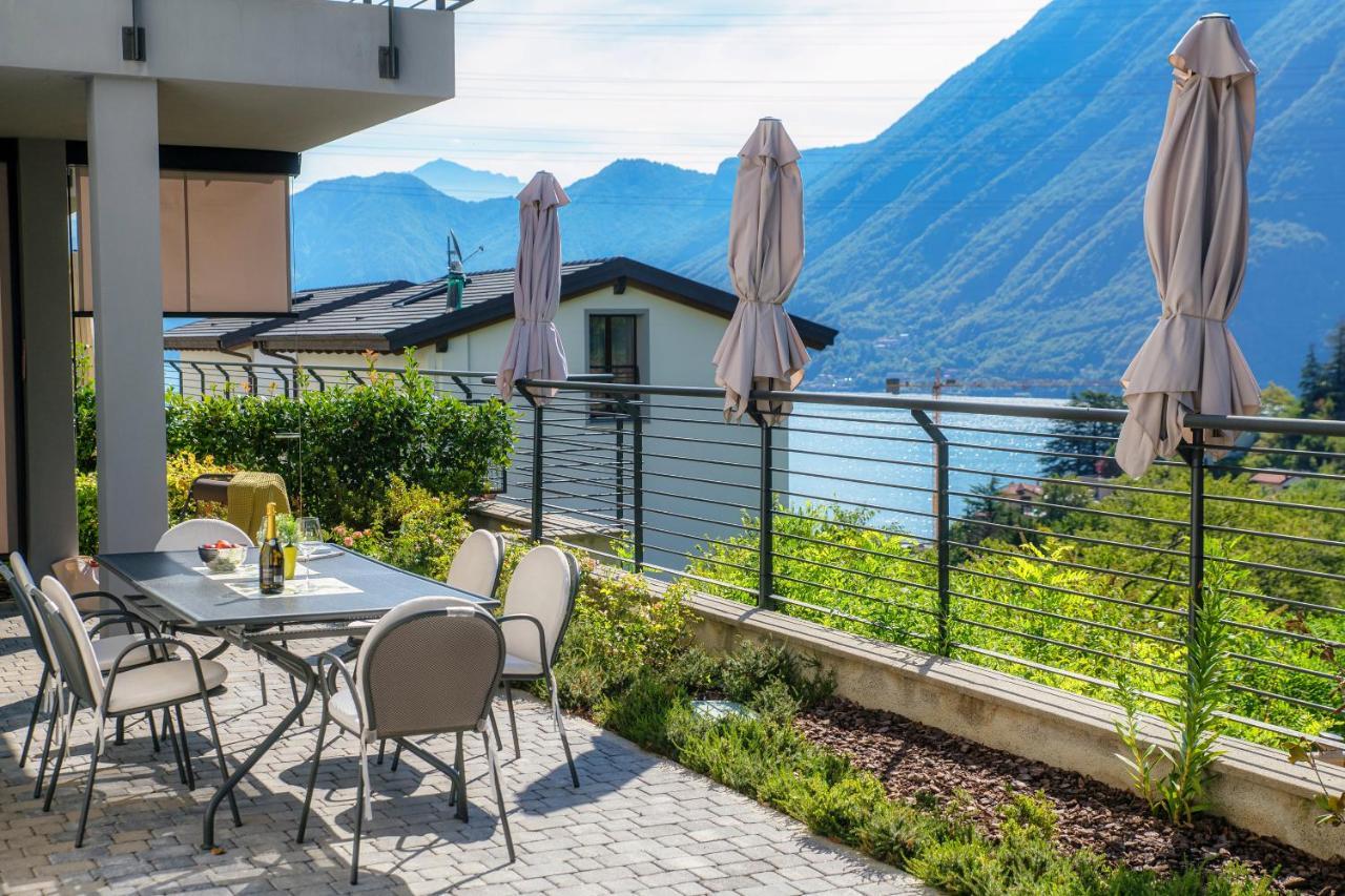Joivy Luxury Flat & Lake Como View Argegno Bagian luar foto