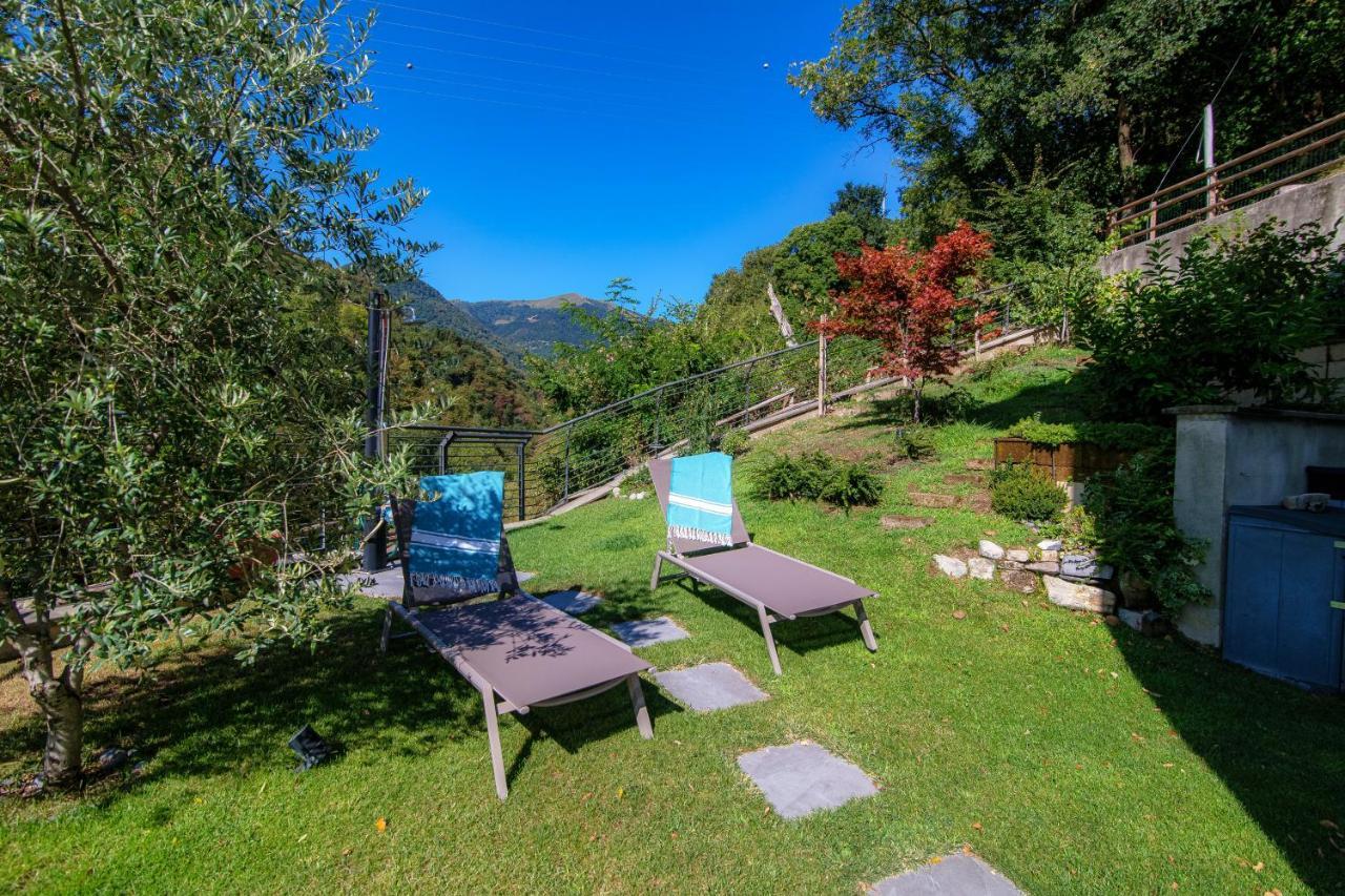 Joivy Luxury Flat & Lake Como View Argegno Bagian luar foto