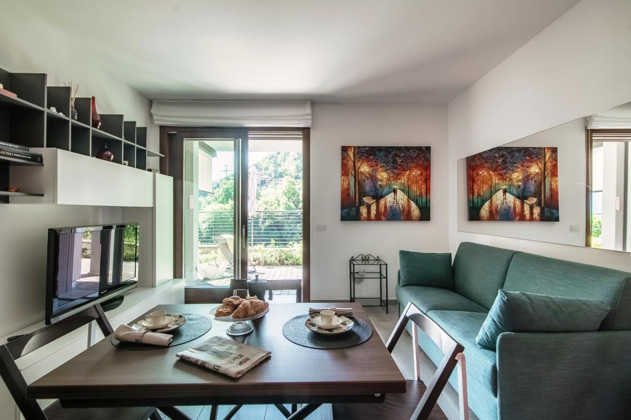 Joivy Luxury Flat & Lake Como View Argegno Bagian luar foto